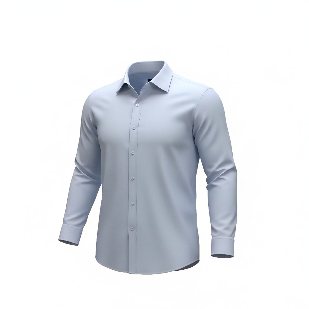 Roberto Villini Collezione Men's 15-1/2 (34/35) Gray Button Up Dress Shirt